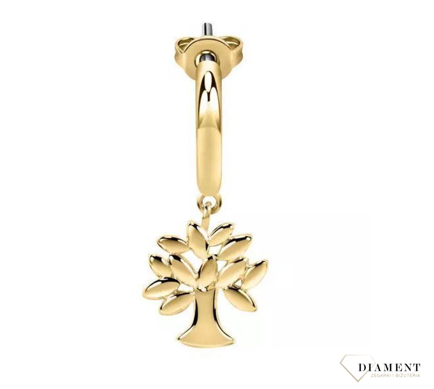 Kolczyk pozłacany drzewko LA PETITE STORY LPS02ARQ43 (1).jpg