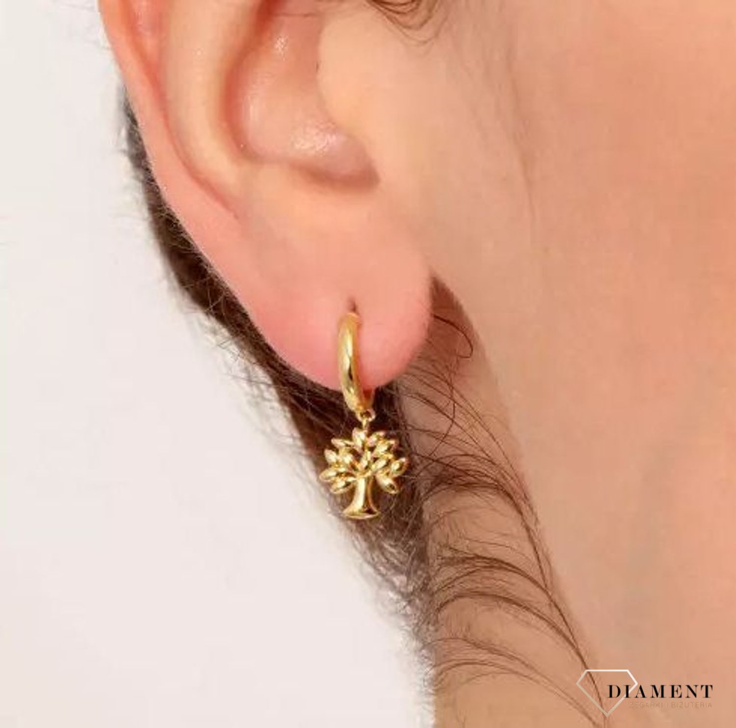 Kolczyk pozłacany drzewko LA PETITE STORY LPS02ARQ43 (1).jpg