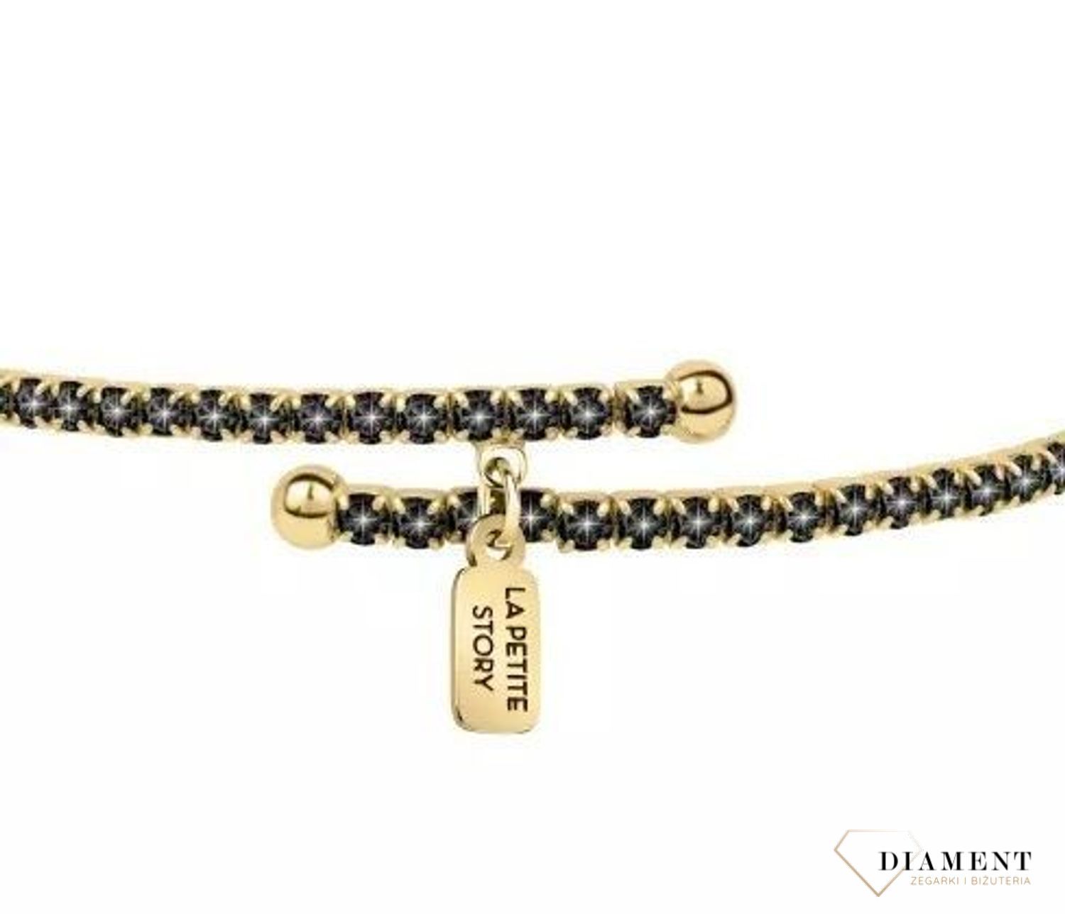 Bransoletka damska pozłacana złota gwiazdka LA PETITE STORYv.jpg