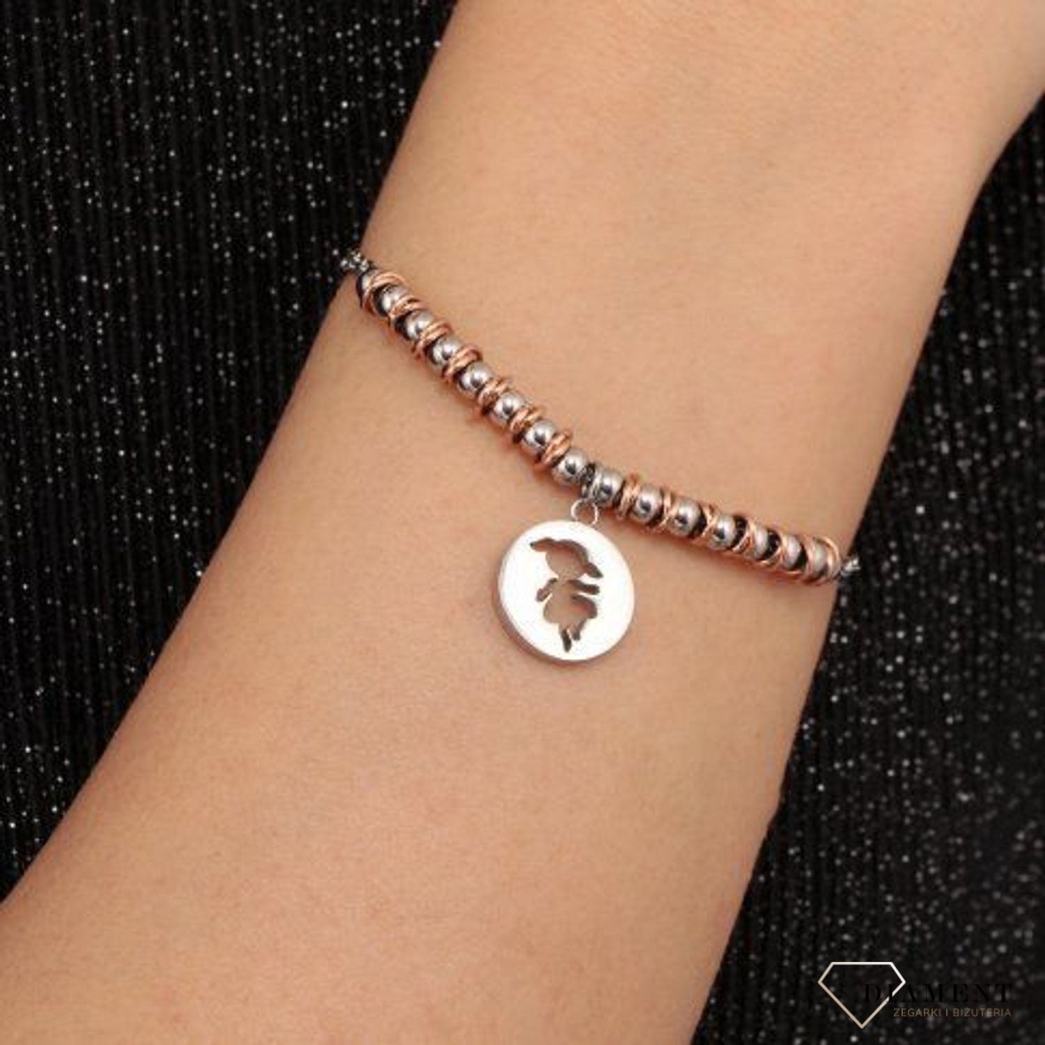 Bransoleta ze stali LA PETITE STORY LPS05AQL03 (6).jpg