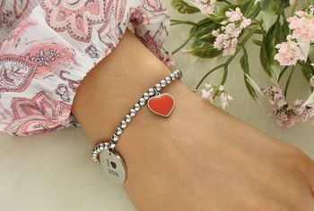 Bransoletka damska „I Love Mom” LA PETITE STORY LPS05ASF08 love.jpg