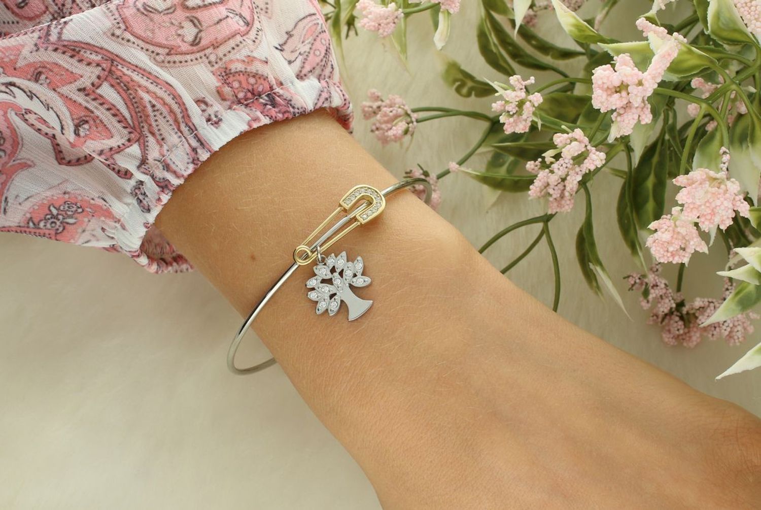 Bransoletka damska drzewko szczęścia LA PETITE STORY LPS05ASF10 (4).jpg