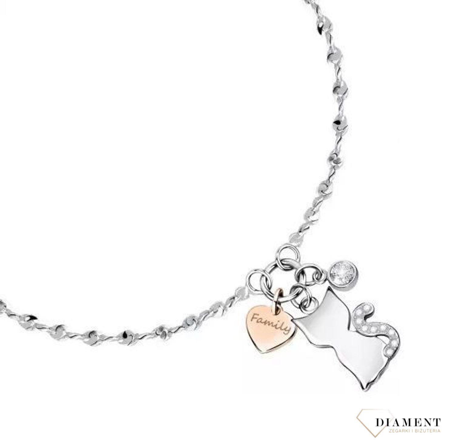 Bransoletka damska z kotkiem LA PETITE STORY LPS05ASF19 (2).jpg