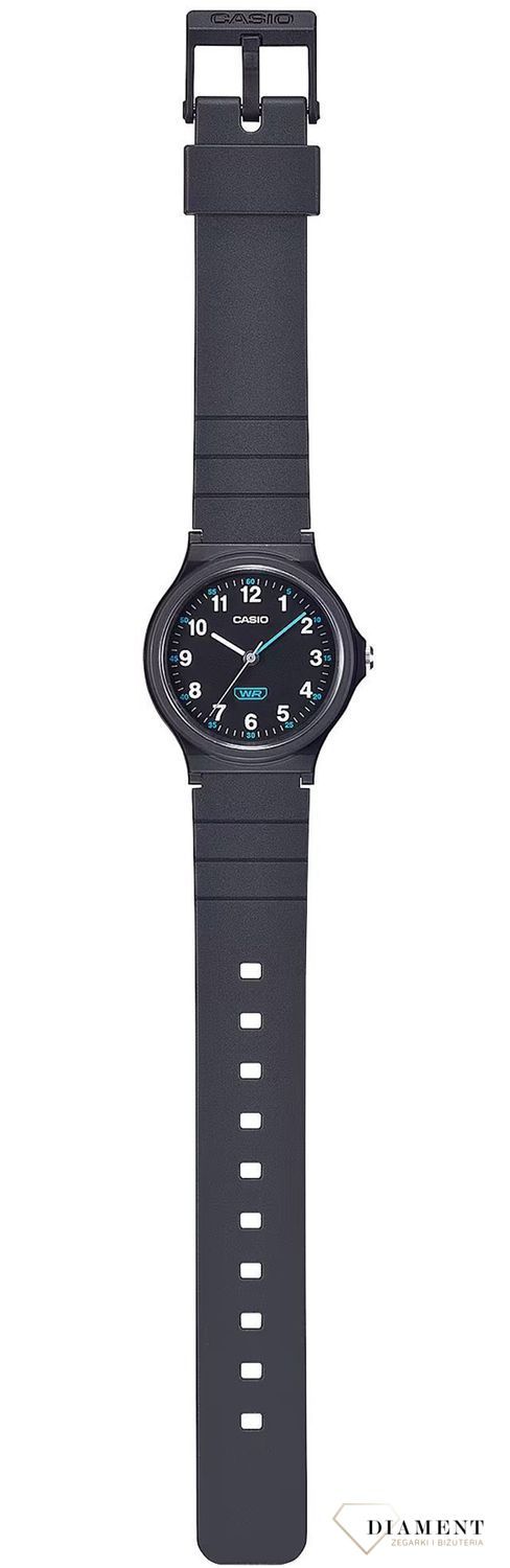 Zegarek Casio Classic na pasku LQ-24B-1BEF czarny z cyframi. Czarny mały zegarek. Minimalistyczny zegarek Casio. Tani zegarek Casio. Zegarek dziecięcy. Biały zegarek na lato. Zegarek z cyframi. CASIO Collection STANDARD. Zeg.jpg