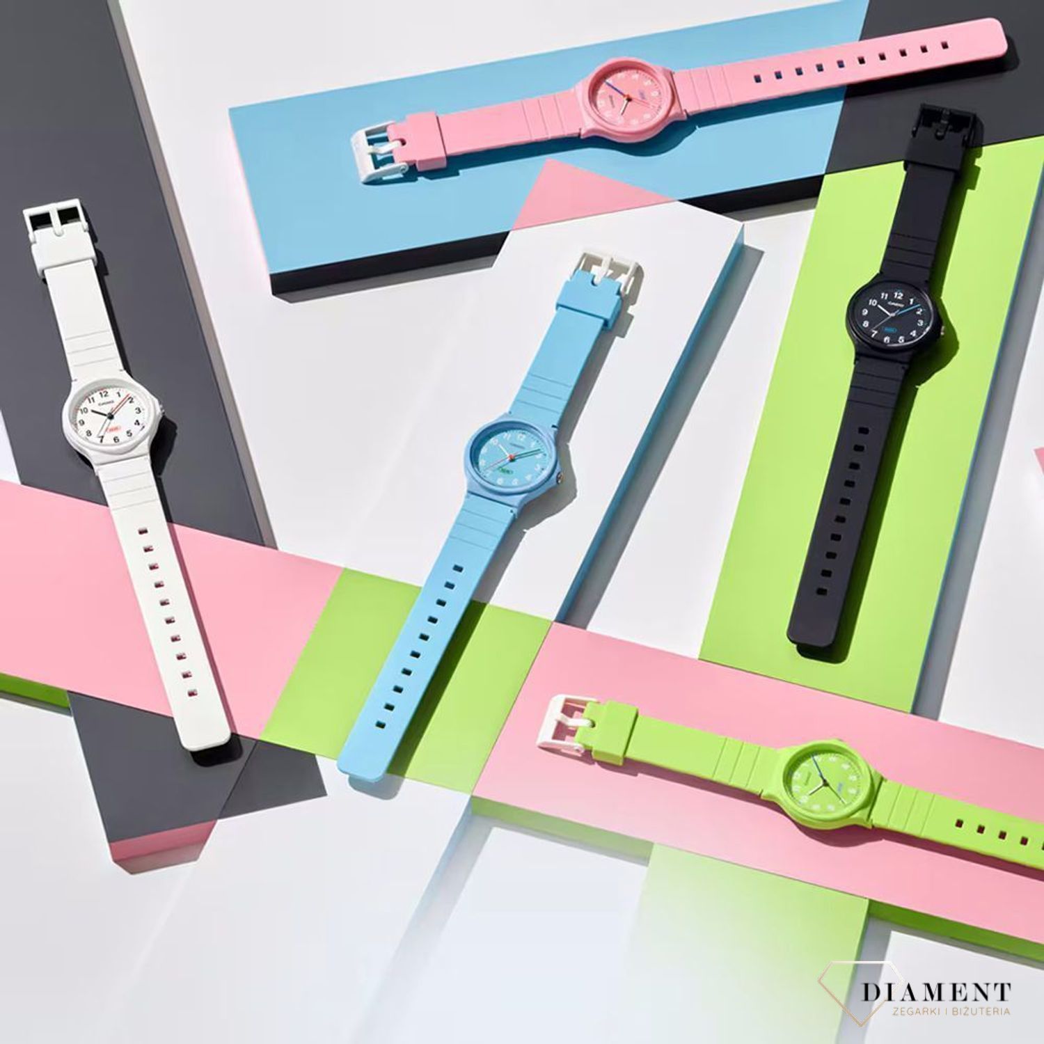 Zegarek Casio Classic na pasku LQ-24B-4BEF różowy. Różowy mały zegarek. Minimalistyczny zegarek Casio. Tani zegarek Casio. Zegarek dziewczęcy. Kolorowy zegarek różowy. Zegarek z cyframi. CASIO Collection STANDARD. Zegarek na.jpg