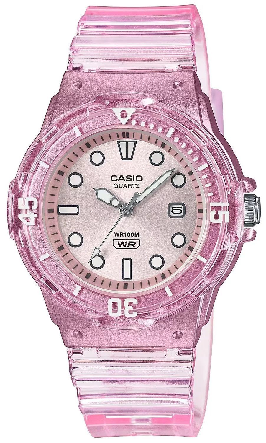 Zegarek dla dziewczynki Casio różowy LRW-200HS-4EVEF.jpg