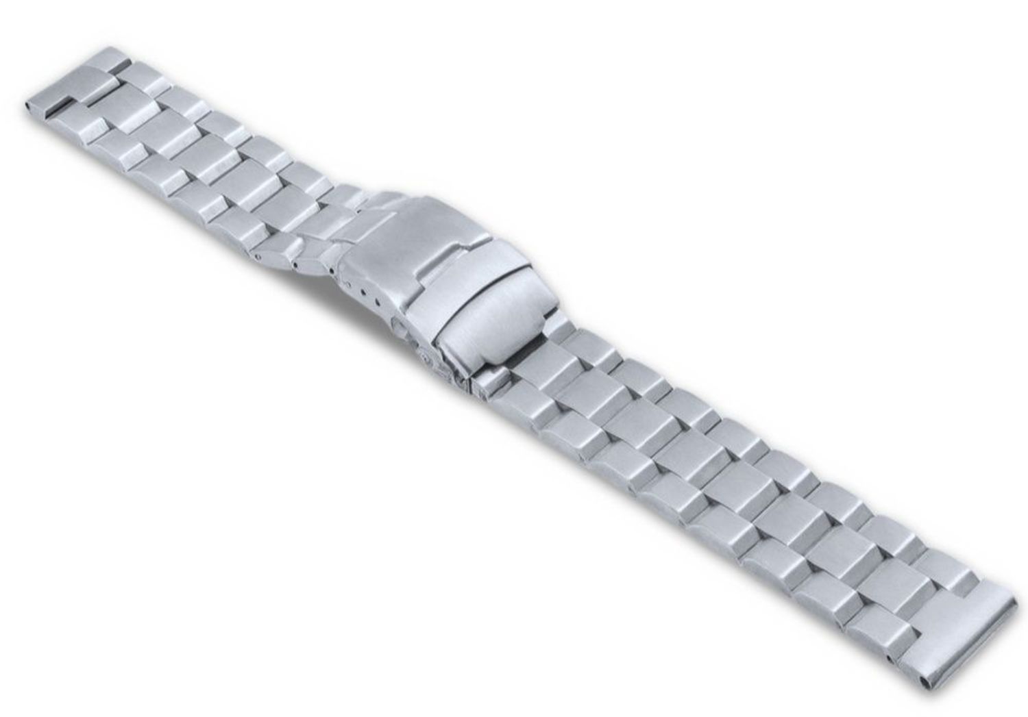 Elegancka bransoleta stalowa do zegarka LAVVU LS1AS22 o szerokości 22 mm i uniwersalnym mocowaniu. Srebrna, wykonana ze stali nierdzewnej z solidną klamerką. Idealna do zegarków klasycznych i smartwatchy.1.jpg