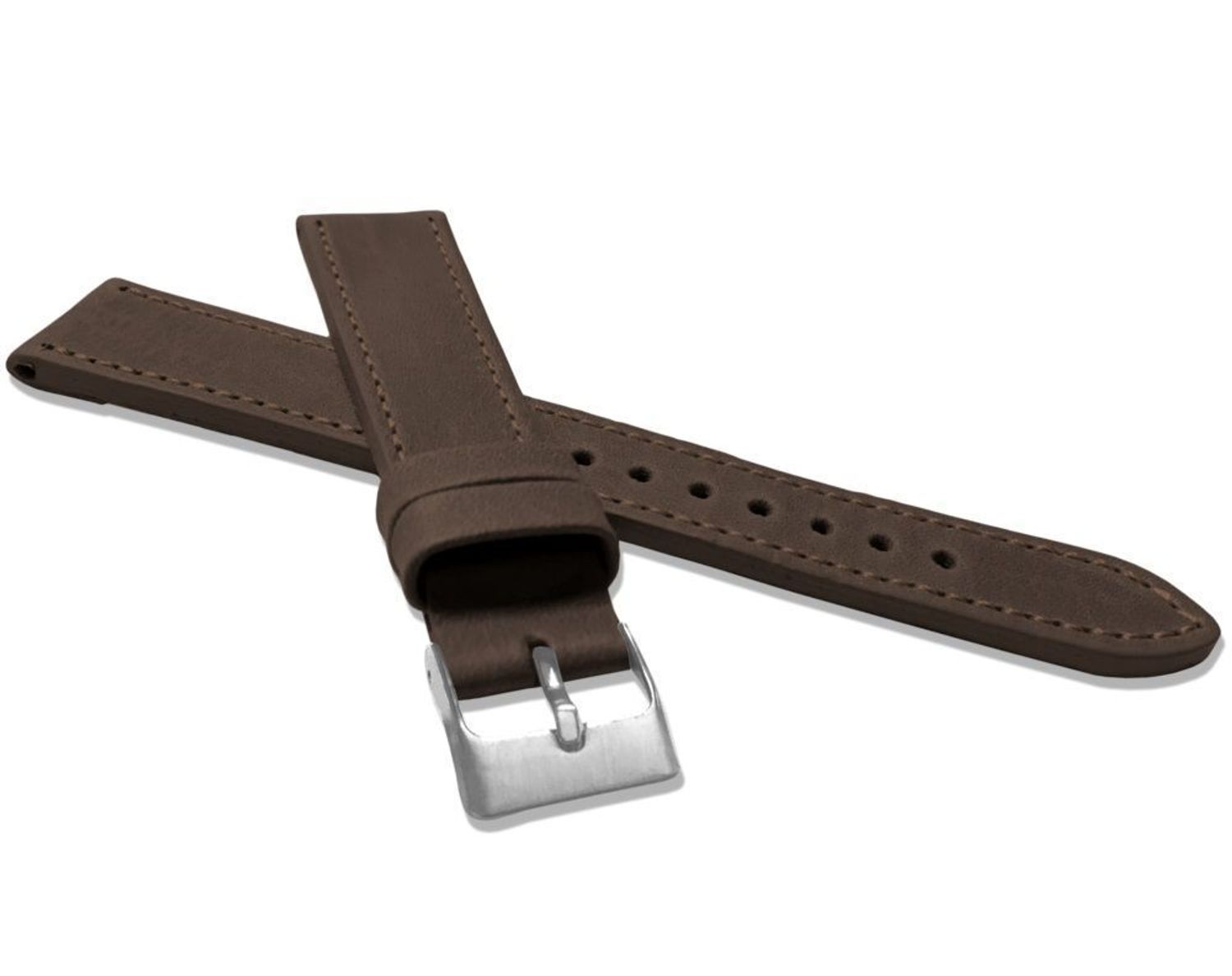 Oryginalny pasek do zegarka Lavvu LSAXC20 w kolorze ciemnego brązu..jpg