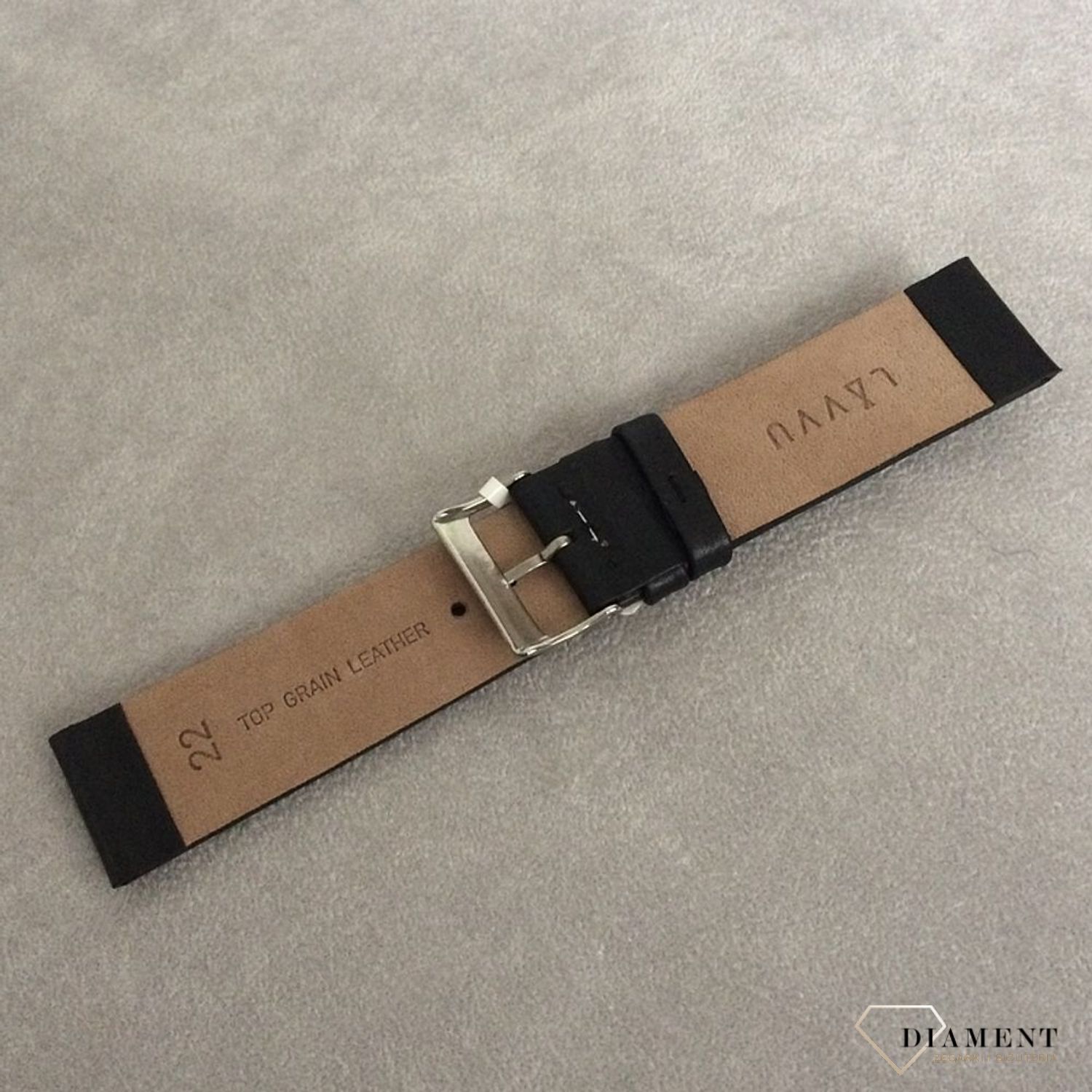 Pasek do zegarka 22mm Lavvu '' Prosty Handmade  '' (1).jpg