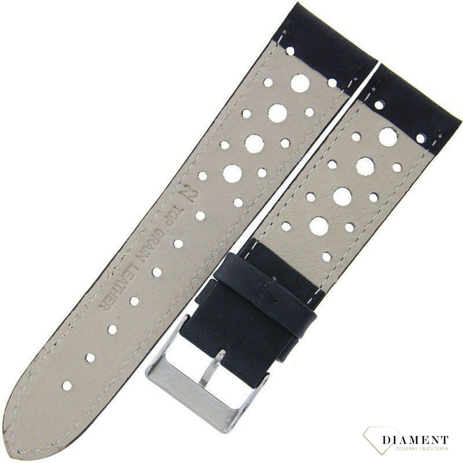 Pasek do zegarka 22mm Lavvu '' Sportowe wycięcia '' LSGUB22.jpg