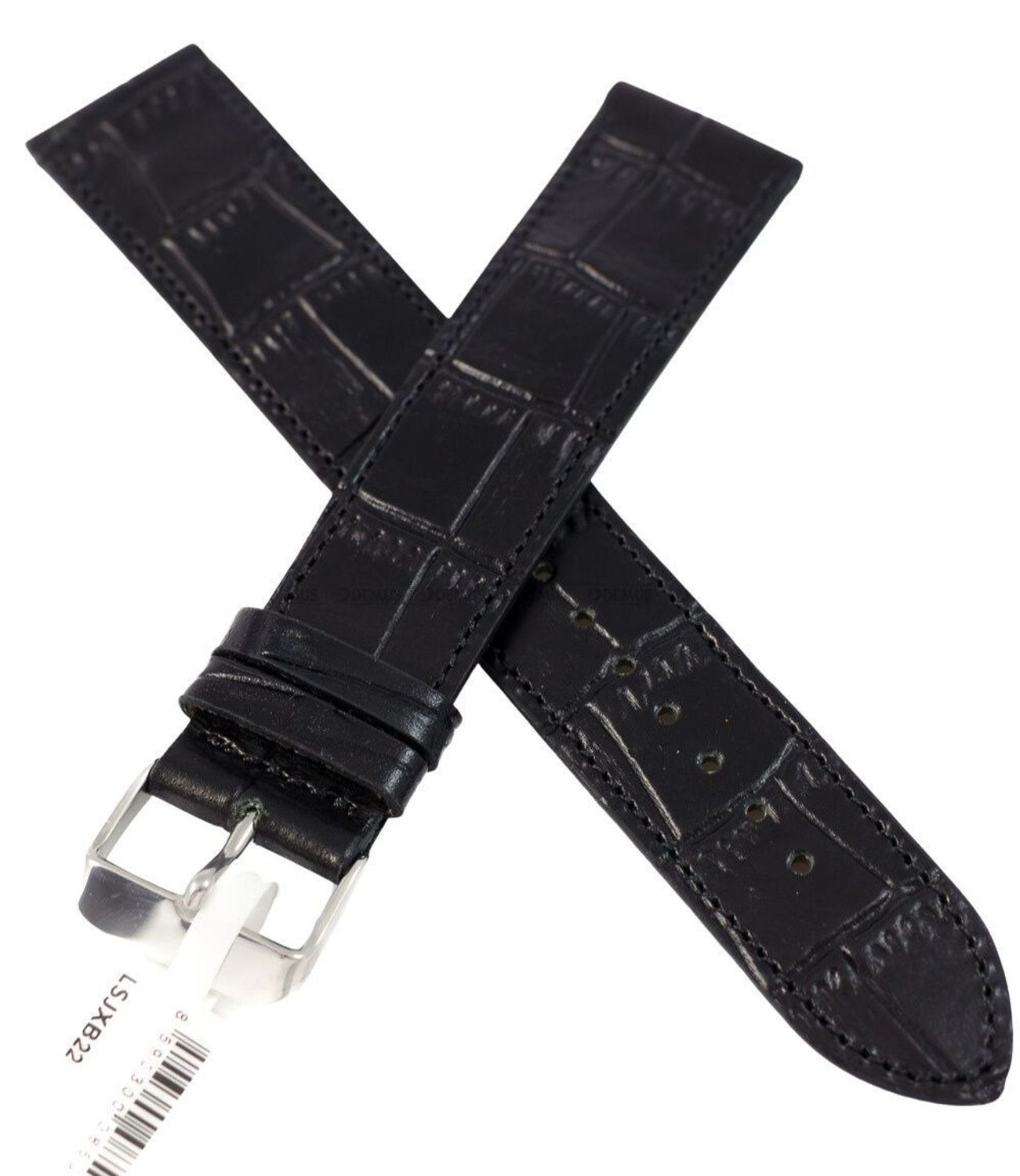 Elegancki pasek skórzany do zegarka LAVVU LSJXB22 o szerokości 22 mm i rozmiarze XXL. Wysokiej jakości skóra naturalna, trwały, komfortowy i uniwersalny dodatek do każdego zegarka.1.jpg