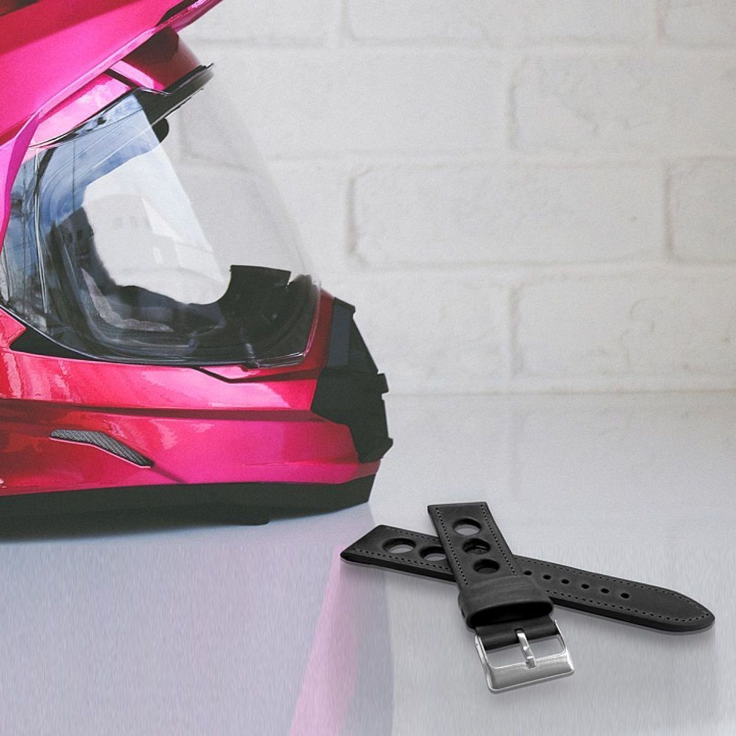 Pasek do zegarka 22mm Lavvu '' okrągłe wycięcia '' LSMUB22.jpg