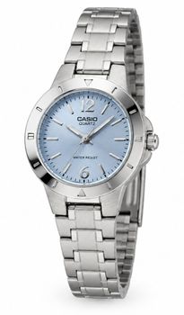 Zegarek damski Casio Classic LTP-1177A-2A z niebieską tarczą + grawer GRATISd (2).jpg