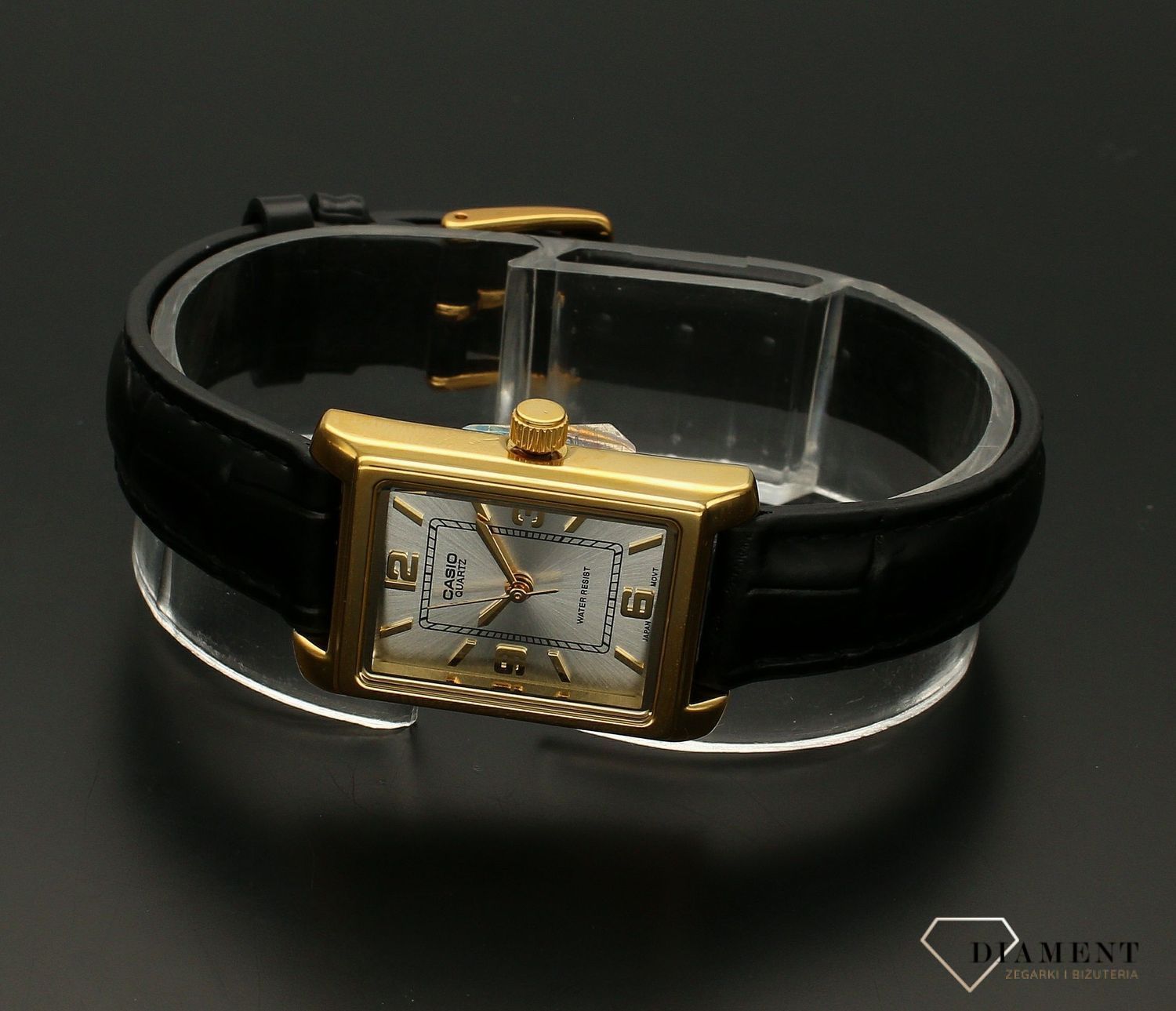 Zegarek damski na pasku Casio LTP-1234PGL-7A2EF.webp