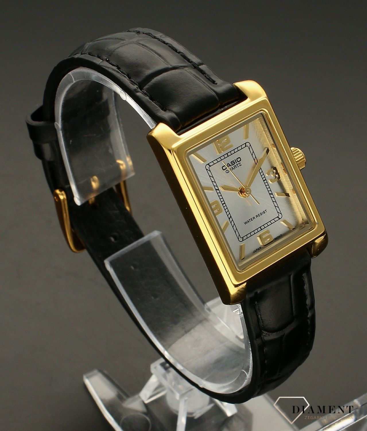 Zegarek damski na pasku Casio LTP-1234PGL-7A2EF.webp