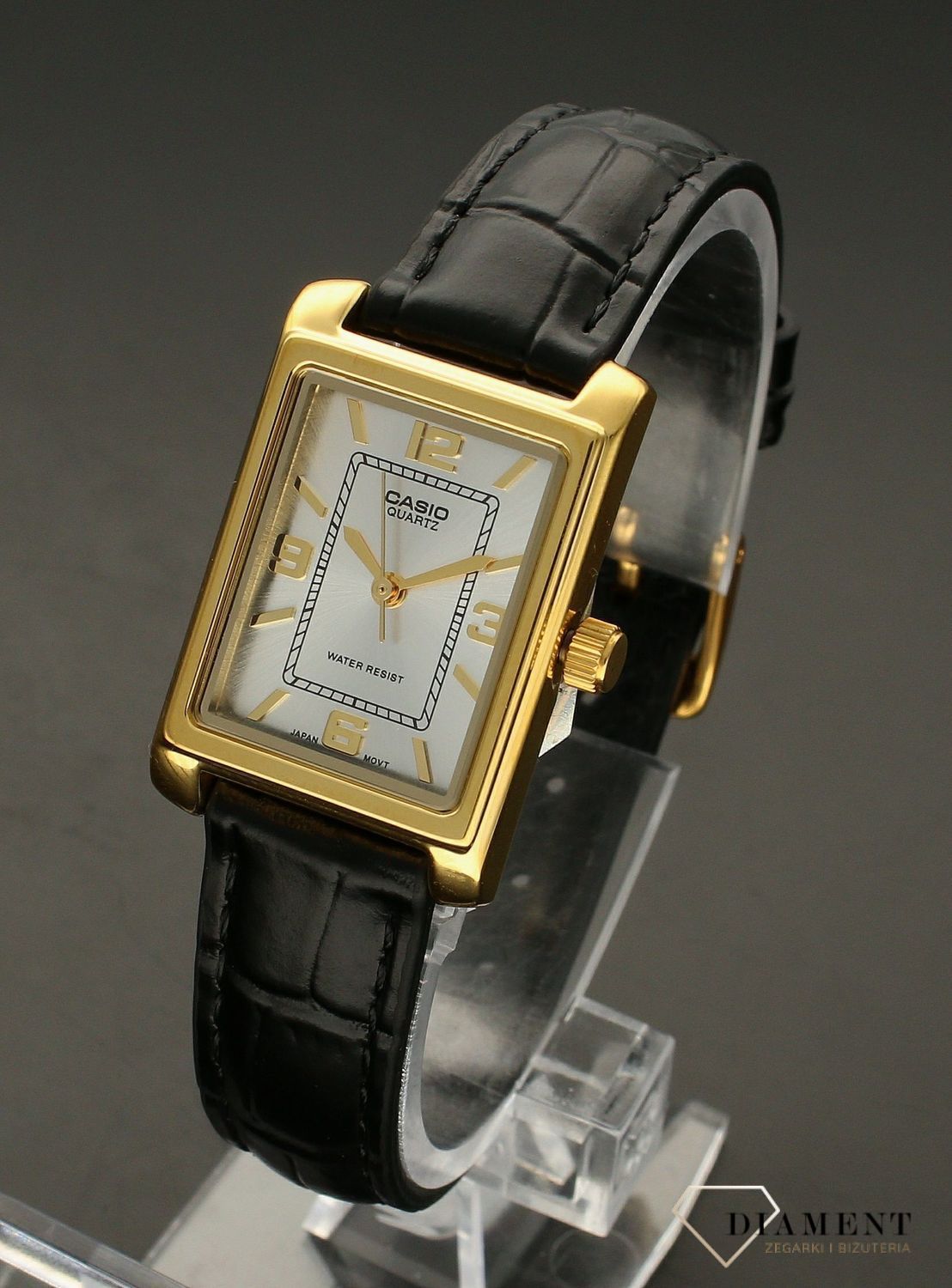 Zegarek damski na pasku Casio LTP-1234PGL-7A2EF.webp