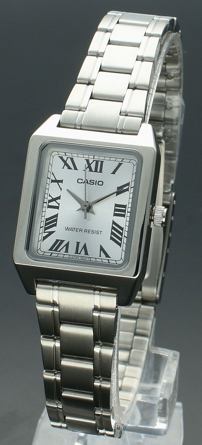 Zegarek damski Casio Classic LTP-B150D-7BEF. Zegarek damski Casio. Zegarek damski z prostokątną tarczą. Zegarek damski klasyczny Casio. Damski zegarek z rzymskimi cyframi. Damski zegarek Casio na prezent..jpg