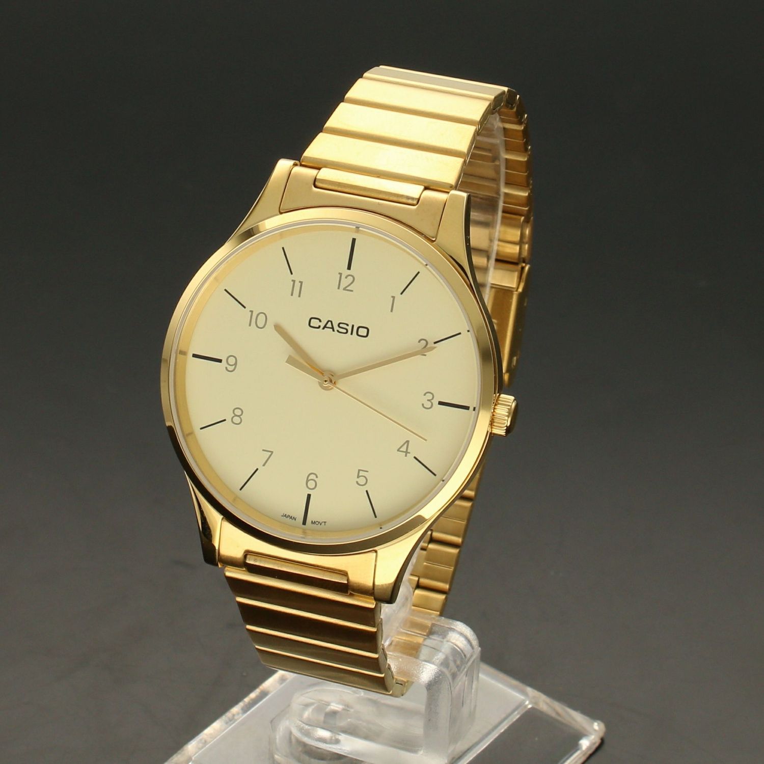 Zegarek męski Casio pozłacany na bransolecie  LTP-E140GG-9BEF  ⌚ Zegarki Casio ✓Zegarki męskie✓ Prezent z grawerem✓ Kurier Gratis 24h✓ Gwarancja najniższej ceny✓ Grawer gratis (2).jpg