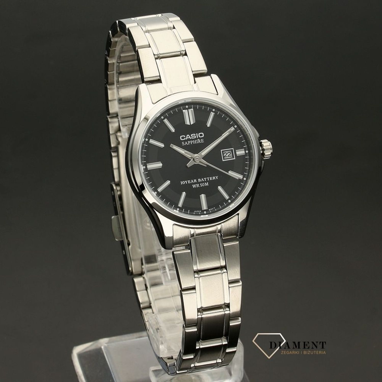 Damski zegarek CASIO Sapphire Classic LTS-100D-1AVEF.jpg