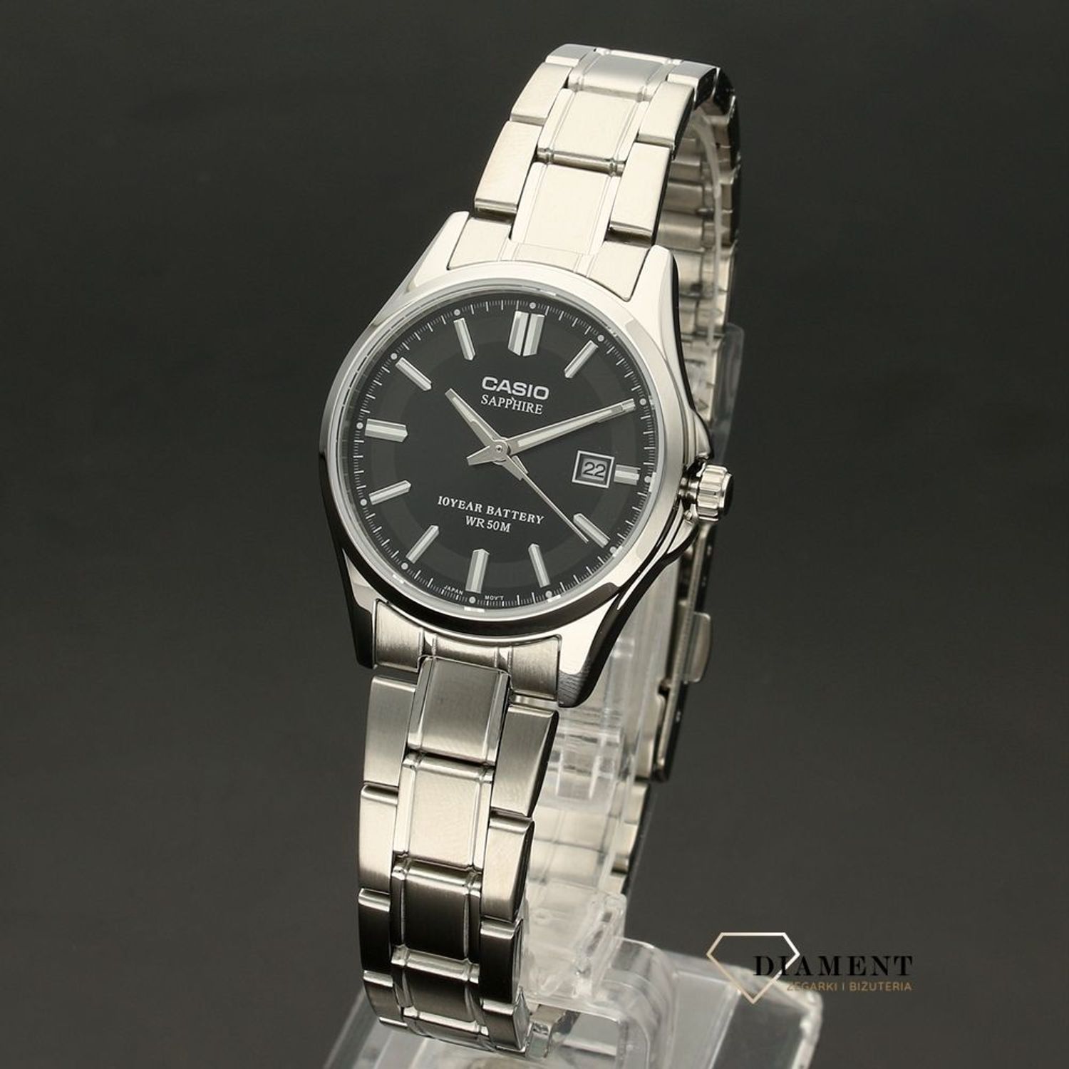Damski zegarek CASIO Sapphire Classic LTS-100D-1AVEF.jpg