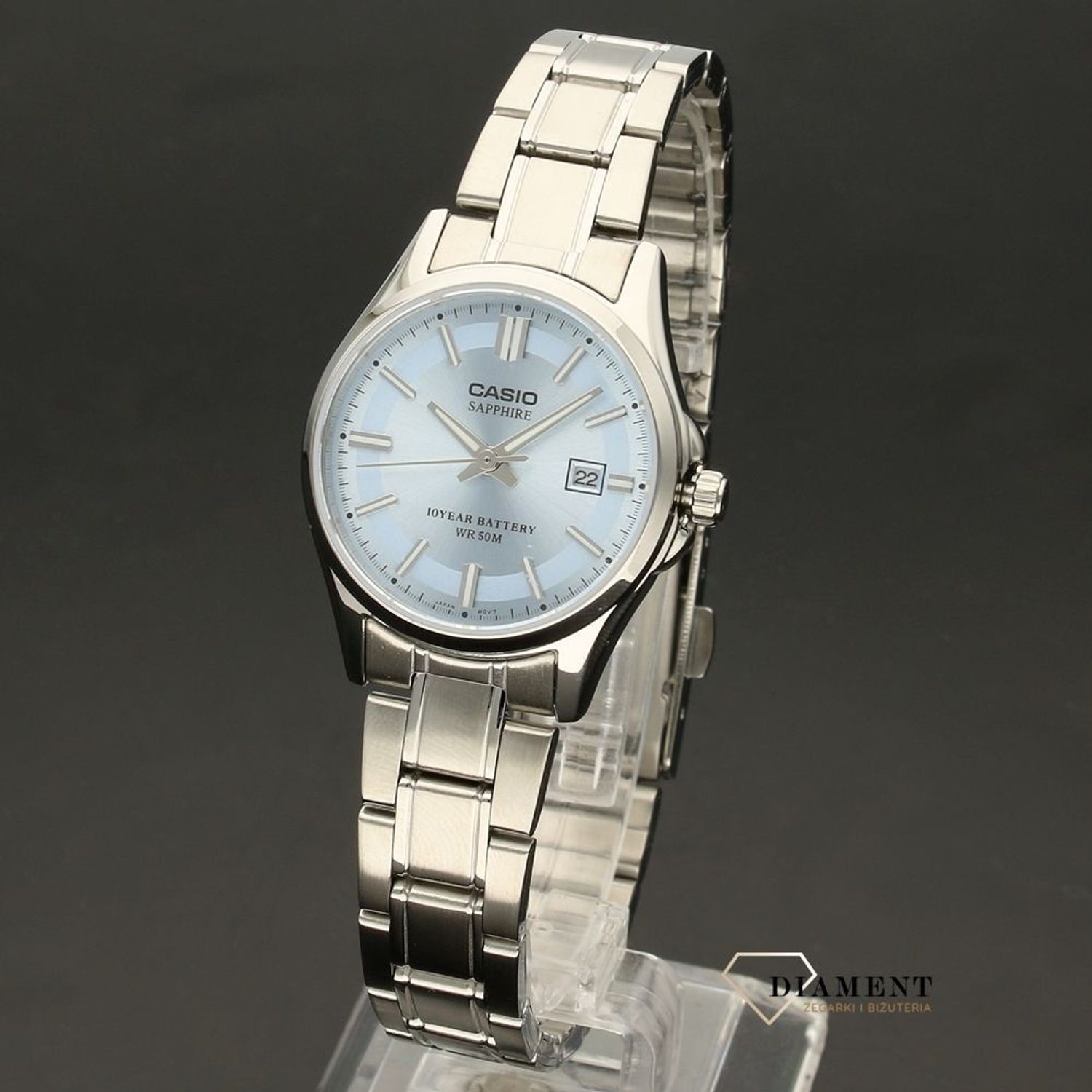 Damski zegarek CASIO Sapphire Classic LTS-100D-2A1VEF.jpg