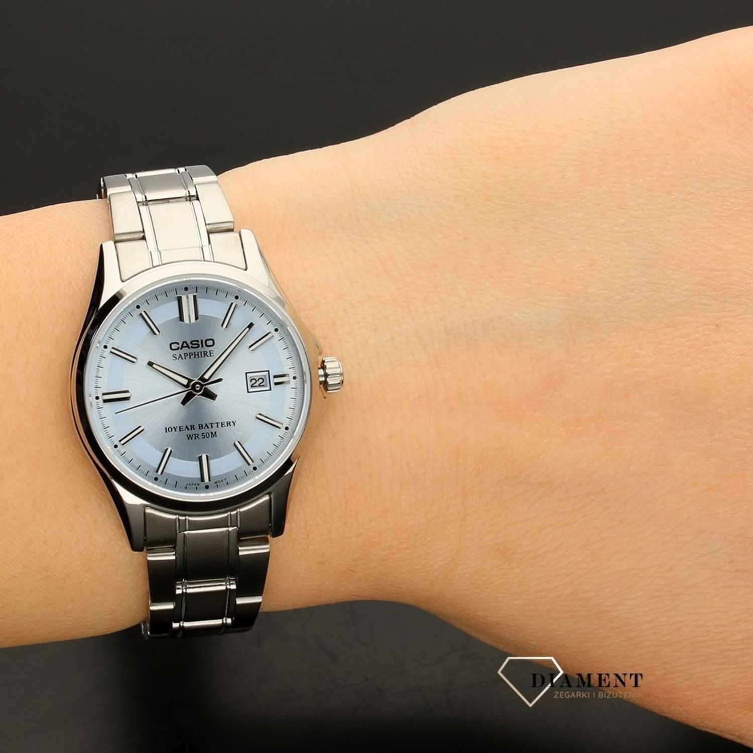 Damski zegarek CASIO Sapphire Classic LTS-100D-2A1VEF.jpg