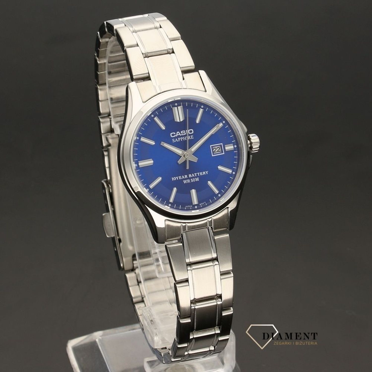 Damski zegarek CASIO Sapphire Classic LTS-100D-2A2VEF.jpg