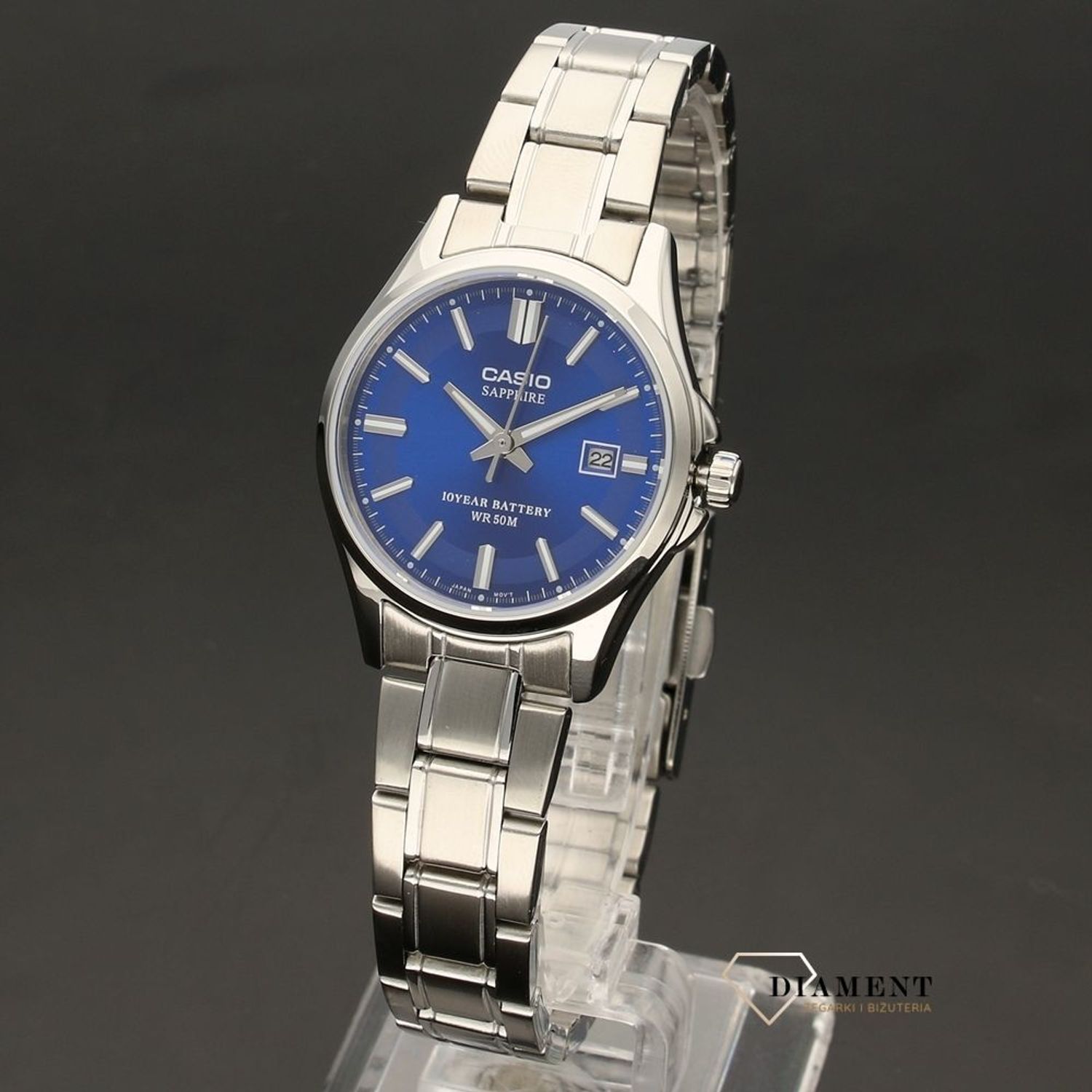 Damski zegarek CASIO Sapphire Classic LTS-100D-2A2VEF.jpg