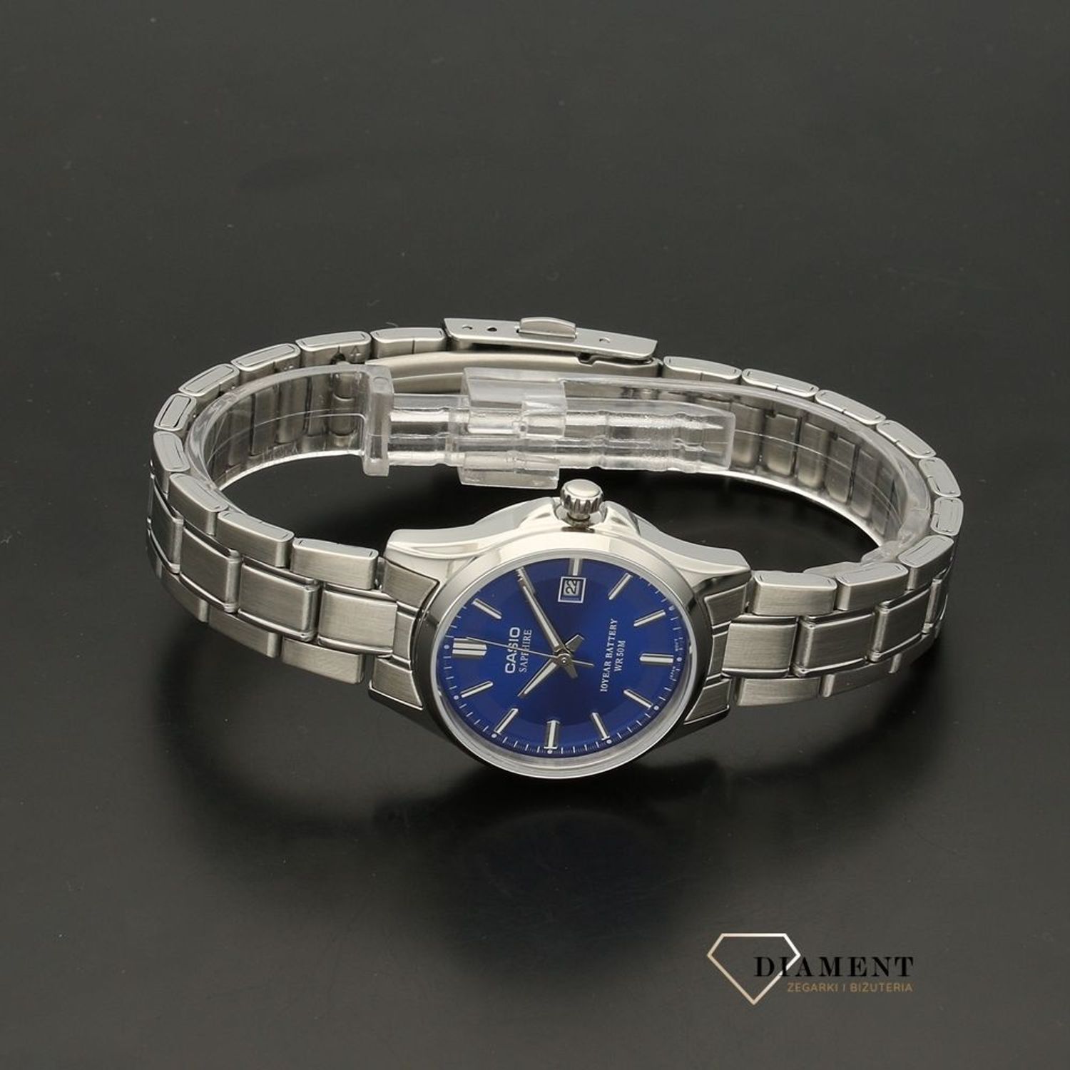 Damski zegarek CASIO Sapphire Classic LTS-100D-2A2VEF.jpg