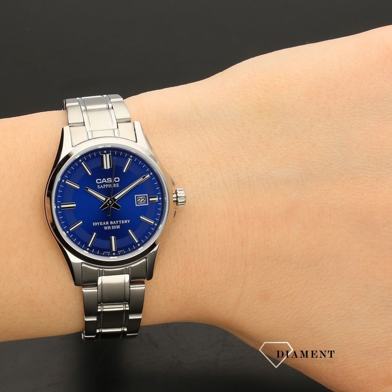 Damski zegarek CASIO Sapphire Classic LTS-100D-2A2VEF.jpg