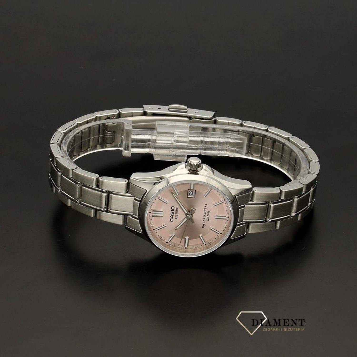 Damski zegarek CASIO Sapphire Classic LTS-100D-4AVEF.jpg