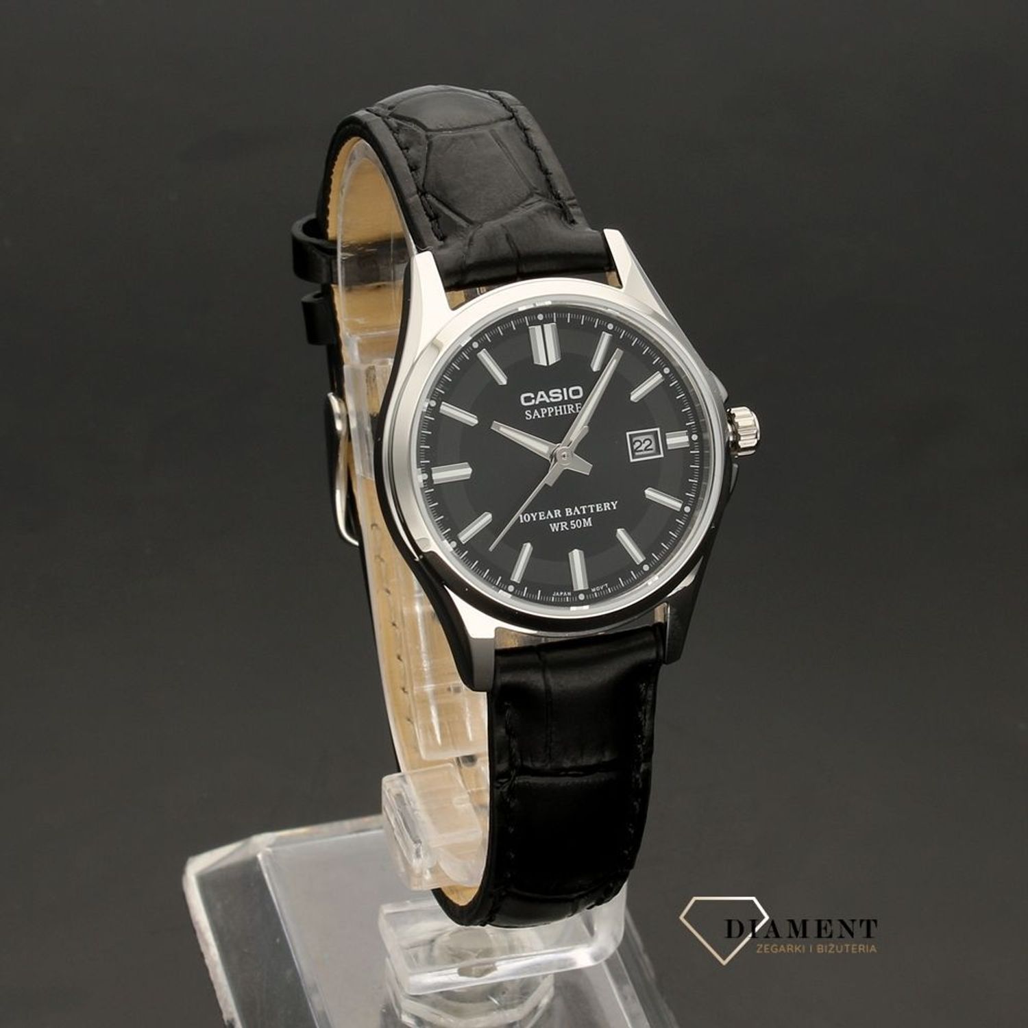 Damski zegarek CASIO Sapphire Classic LTS-100L-1AVEF.jpg