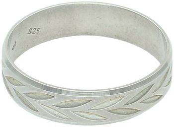 Męska obrączka LUX23 ze srebra próby 925, rozmiar 28, szerokość 5 mm, waga 2,94 g. Stylowa i solidna biżuteria na co dzień i wyjątkowe okazje.1.jpg