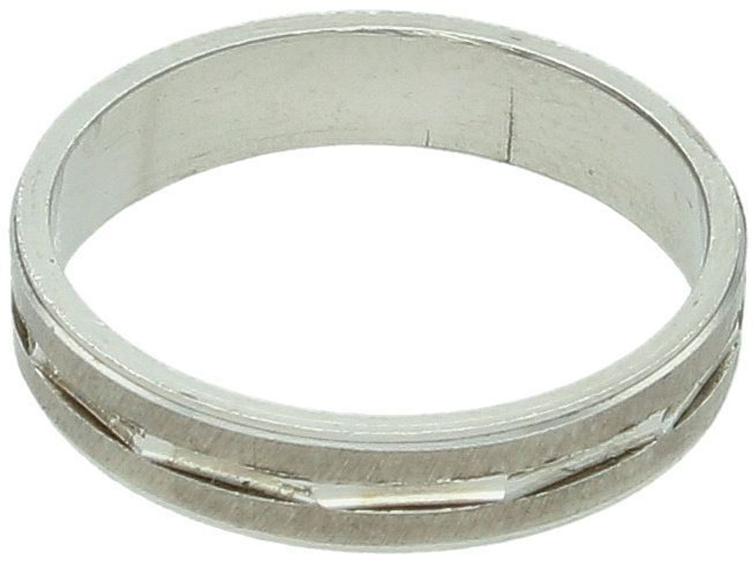 Damska obrączka LUX25 wykonana ze srebra próby 925, rozmiar 14, waga 2,17 g. Subtelne satynowe wykończenie i ozdobny wzór nadają jej elegancji i wyjątkowego charakteru.1.jpg