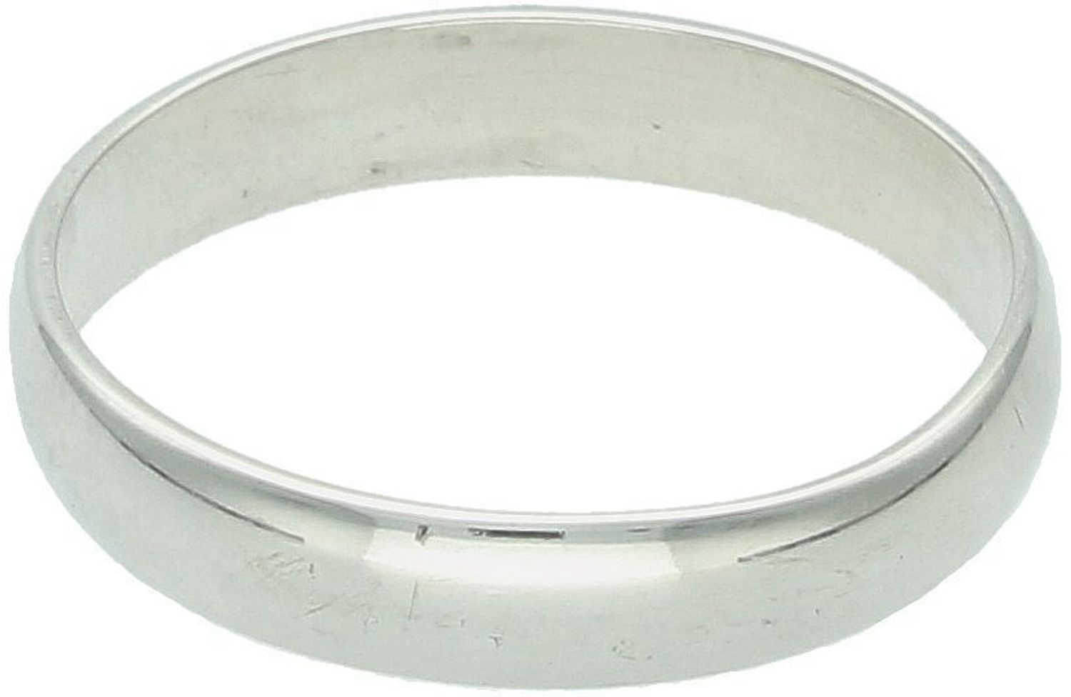 Delikatna srebrna obrączka LUX30 dla kobiet, wykonana ze srebra próby 925. Szerokość 4 mm, rozmiar 10, waga 1,81 g. Klasyka w lekkim i eleganckim wydaniu.1.jpg