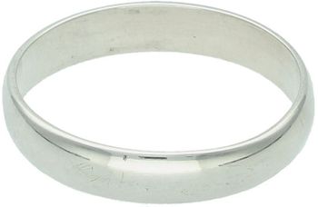 Delikatna srebrna obrączka LUX30 dla kobiet, wykonana ze srebra próby 925. Szerokość 4 mm, rozmiar 10, waga 1,81 g. Klasyka w lekkim i eleganckim wydaniu.1.jpg