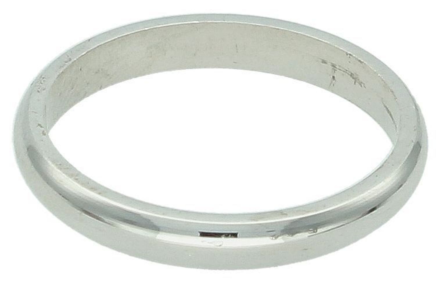 Srebrna obrączka LUX70 półokrągła 3 mm srebro 925. Wybór obrączek, symbolu miłości, wiary i nadziei, jest jednym z najprzyjemniejszych etapów przygotowywania do ślubu. Prostota oraz elegancja, 1.jpg