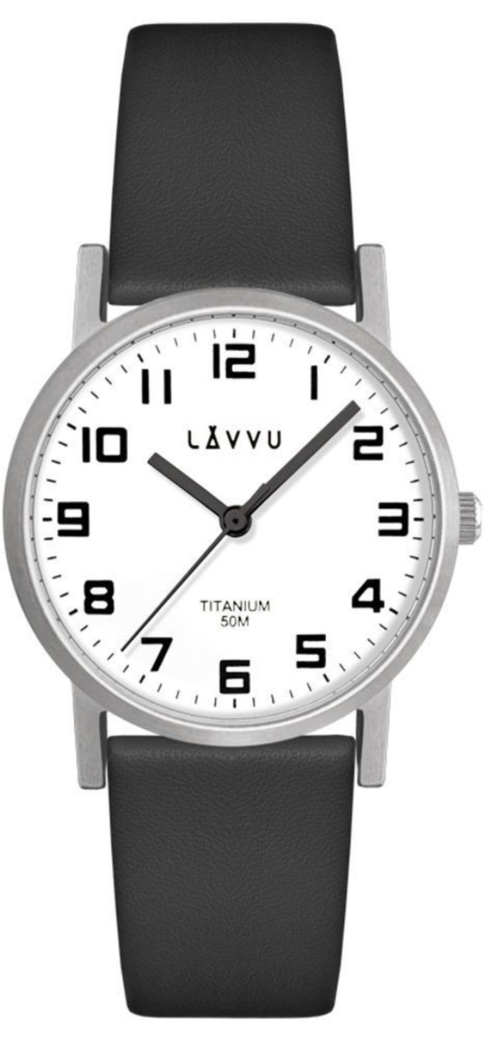 Zegarek damski Lavvu klasyczny na czarnym pasku LWL5030.jpg