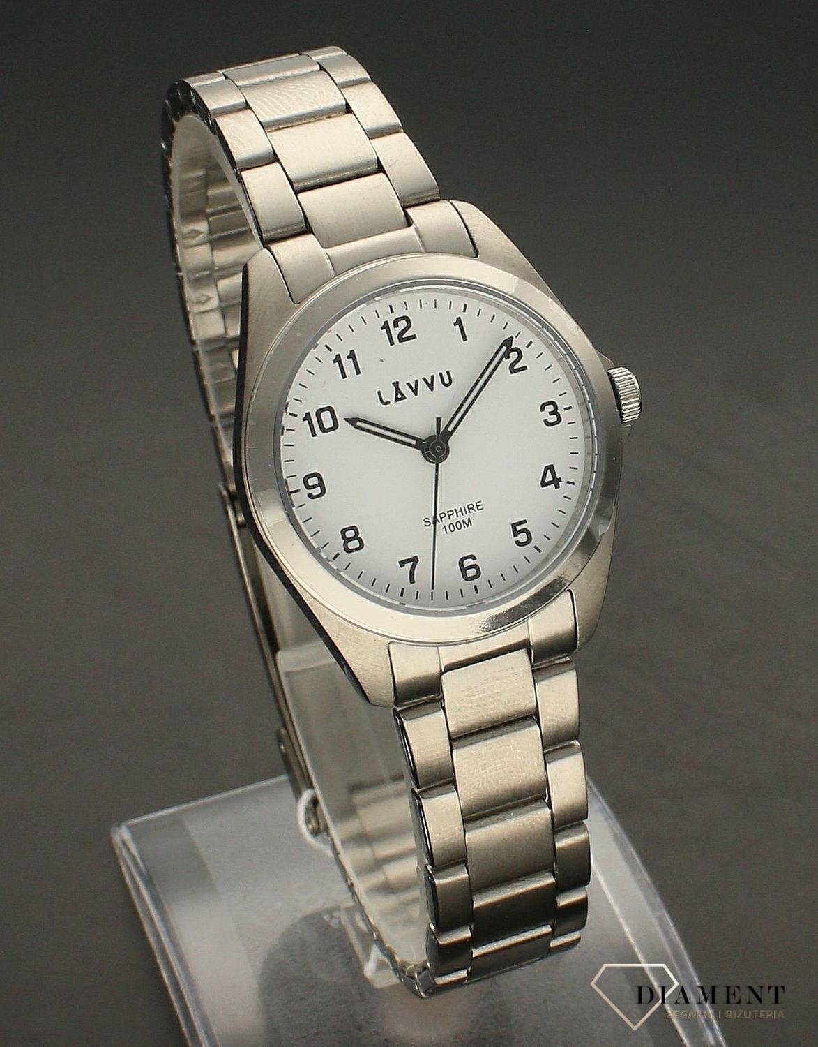 Zegarek damski tytanowy na bransolecie Lavvu LWL5050 klasyczny.jpg
