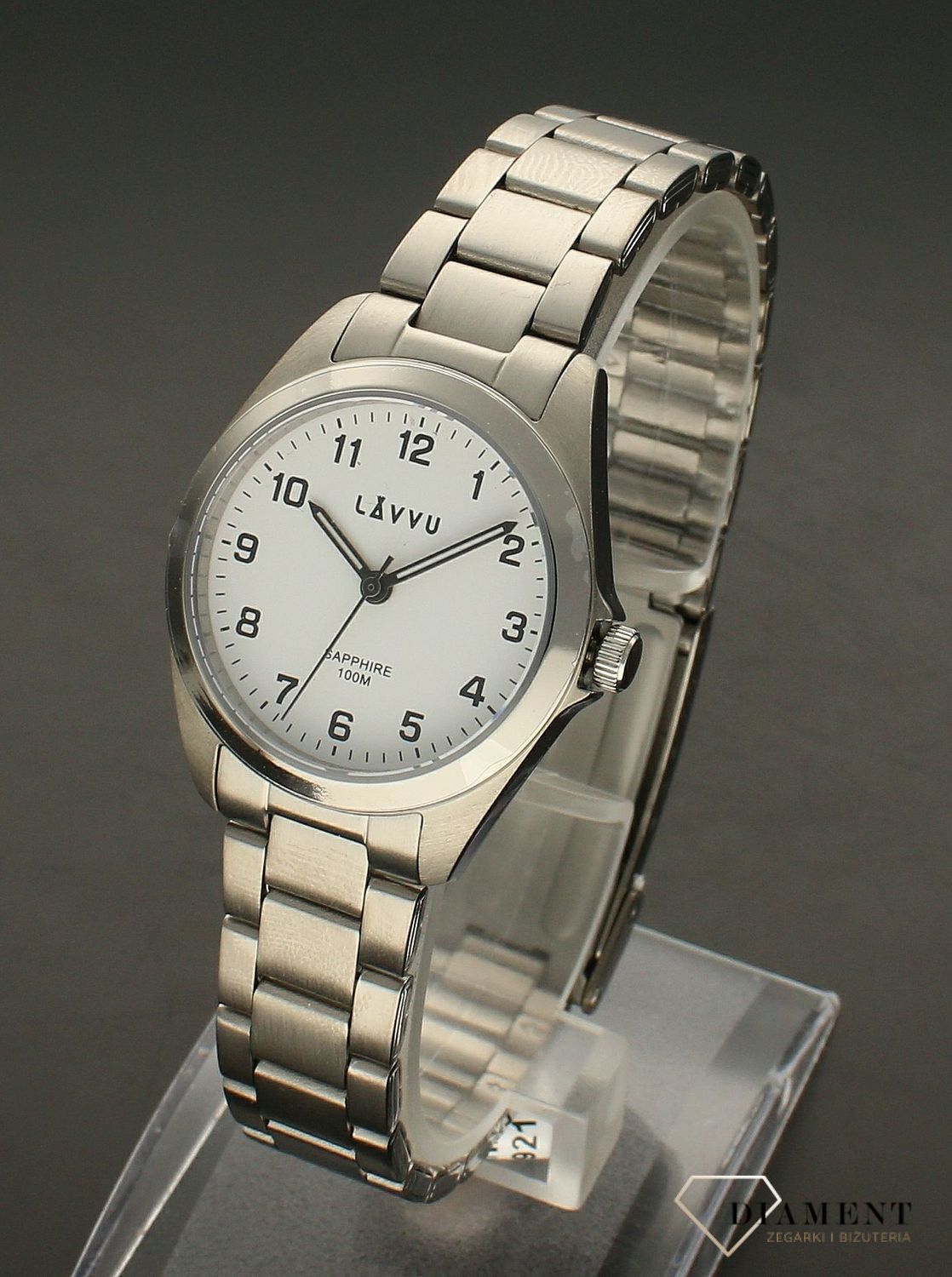 Zegarek damski tytanowy na bransolecie Lavvu LWL5050 klasyczny.jpg