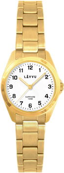Zegarek damski tytanowy na bransolecie w kolorze złota LWL5051.png