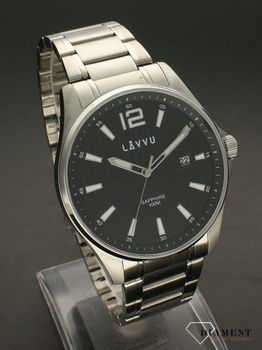 Zegarek ze szkłem szafirowym ​LAVVU Nordkapp LWM0162. Minimalistyczny i modny zegarek męski najwyższej jakości, który jest funkcjonalny i posiada kilka unikalnych rzeczy takich jak szkło szafirowe, świecące cyfr (3).jpg