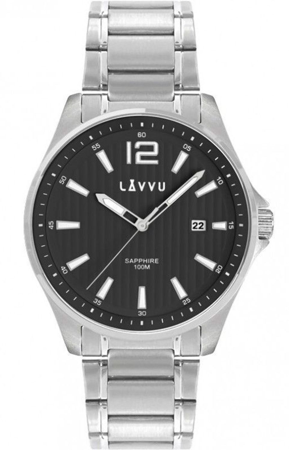 Zegarek ze szkłem szafirowym ​LAVVU Nordkapp LWM0162.jpg
