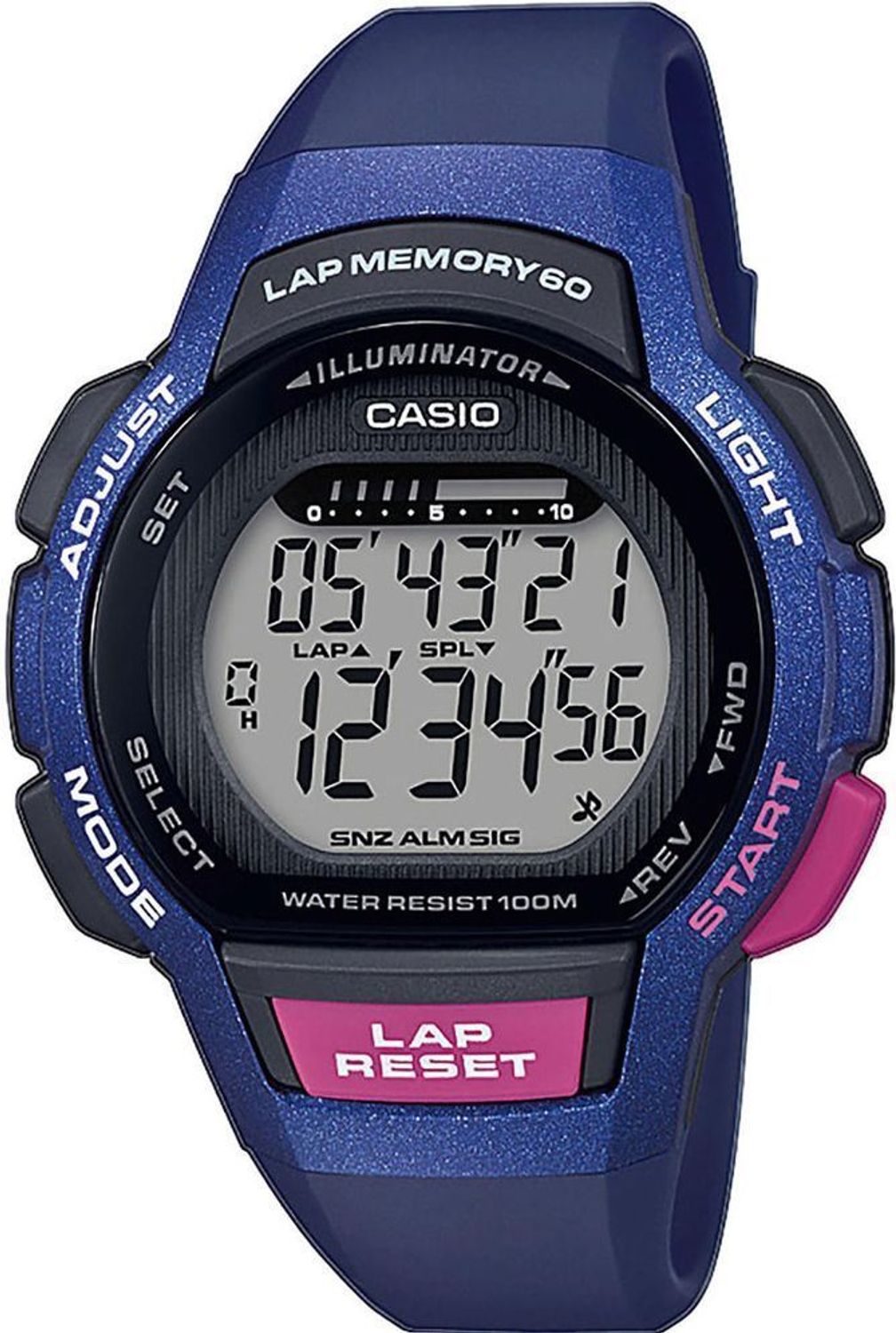 Zegarek CASIO granatowy Collection LWS-1000H-2AVEF⌚ Zegarki Casio ✓Zegarki męskie✓ Prezent z grawerem✓ Kurier Gratis 24h✓ Gwarancja najniższej ceny✓ Grawer gratis (4).jpg