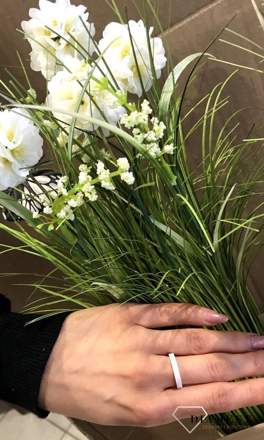 Pierścionek ceramika biała Melano M01R5000-WHITE.jpg