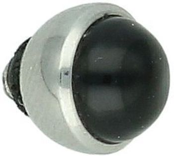 Charms czarny onyx Melano 6 mm. Charms Melano Friends z kolekcji Twisted wykonany jest z wysokiej jakości stali szlachetnej w kolorze srebrnym o lśniącej powłoce.3.jpg