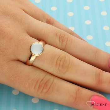 Srebrny pierścionek z masą perłową Melano M01SR5037RG (1).jpg