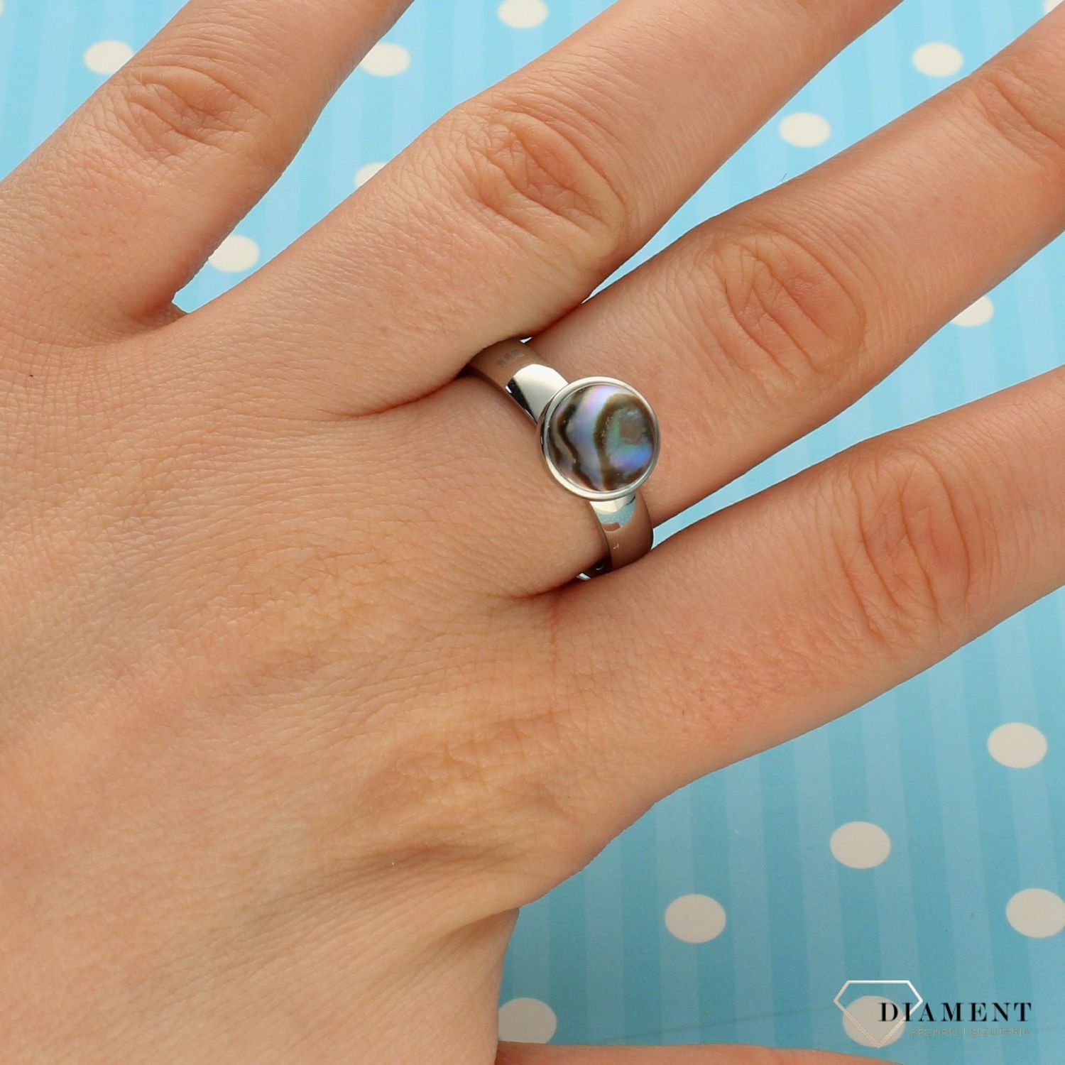 Pierścionek z szarym oczkiem Melano Kocie oko M01SR5037SS (1).jpg