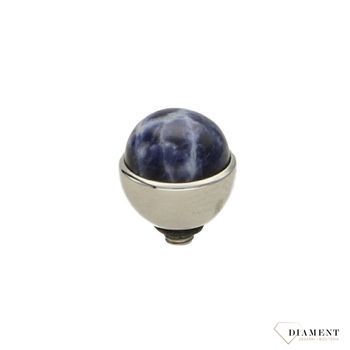 Charms Granat mozaika cyrkonia Melano 8 mm M01SR5094SS. Charms granat mozaika cyrkonia Melano 8 mm. Charms stalowy z cyrkonią Melano Friends z kolekcji Twisted wykonany jest z wysokiej jakości stali szlachetnej.jpg