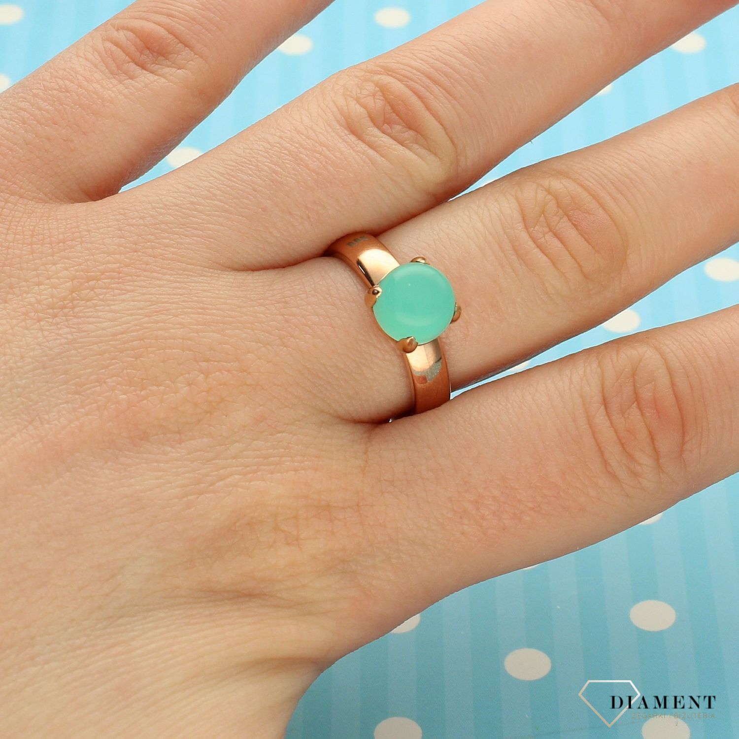 Pierścionek z oczkiem szmaragd Melano cyrkonia M01SR5096 (2).jpg